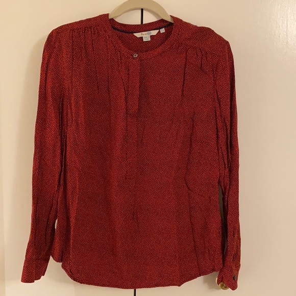 Boden Polka Dot Blouse size 14 like new - Picture 1 of 6